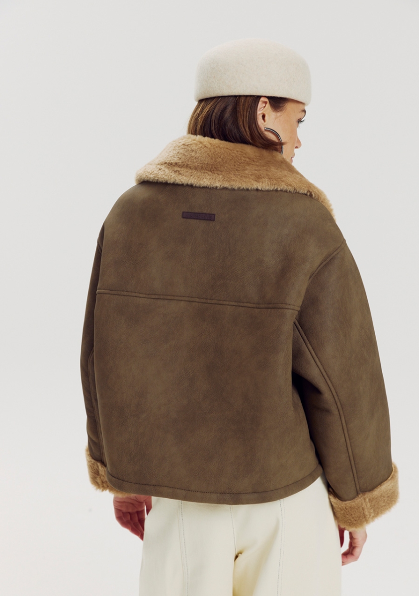Vin jacket muted moss