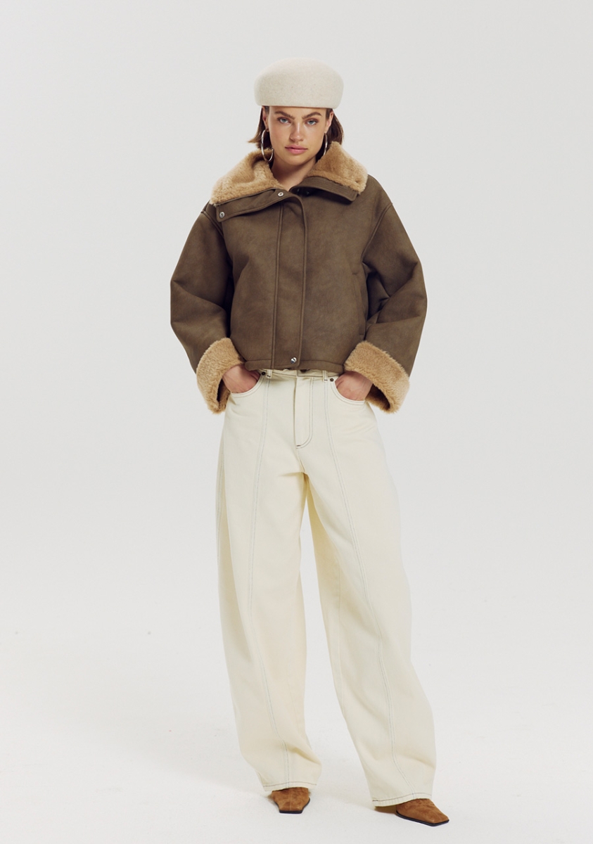 Vin jacket muted moss