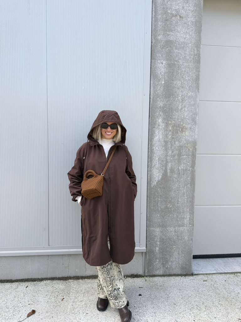 Viparky coat chocolate