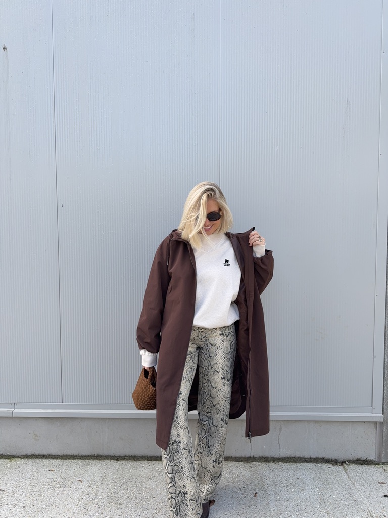 Viparky coat chocolate