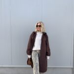 Viparky coat chocolate