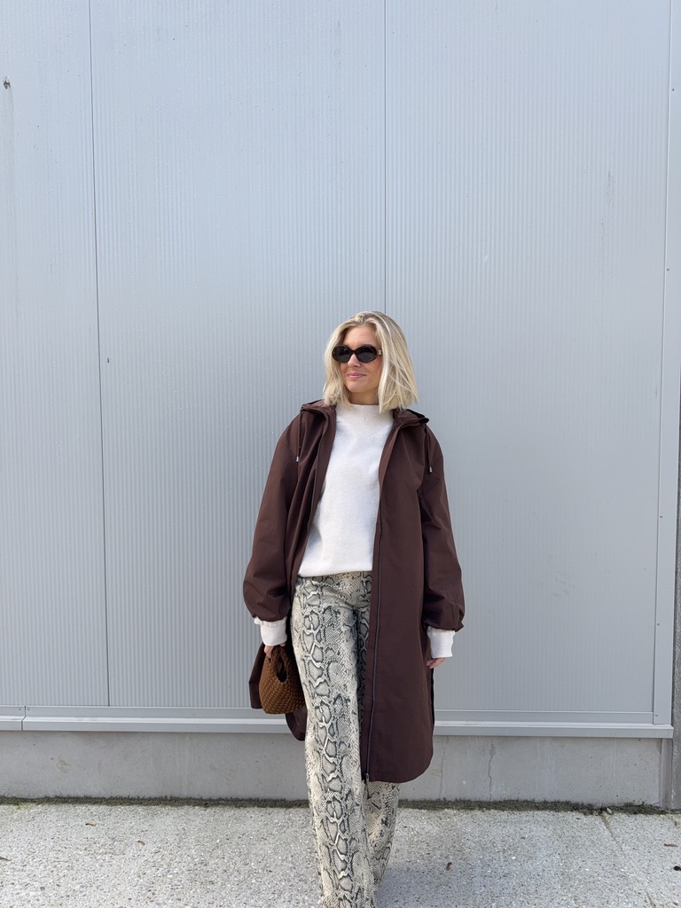 Viparky coat chocolate