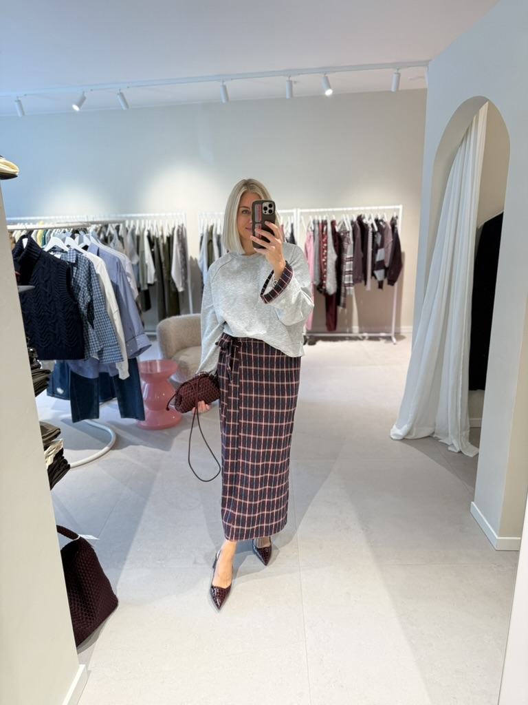 Vireon sweatshirt checked