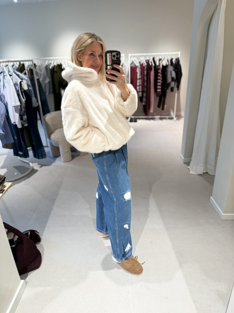 Luxy vest ecru