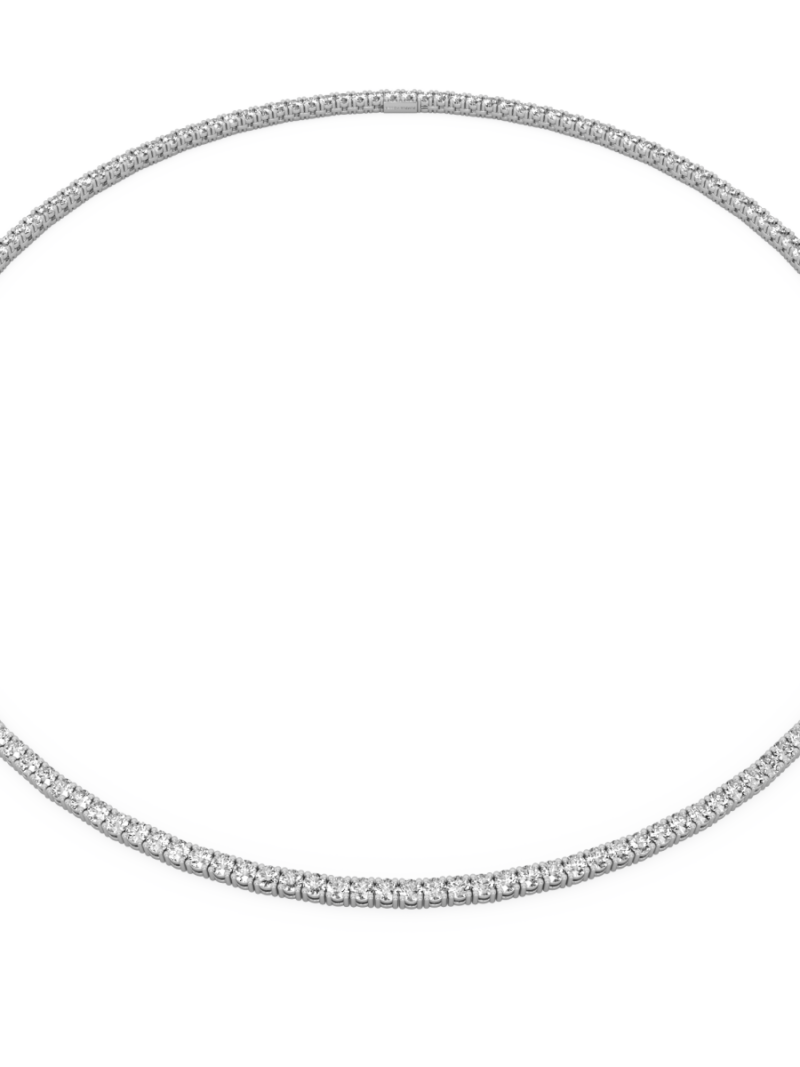Tennis diamond necklace
